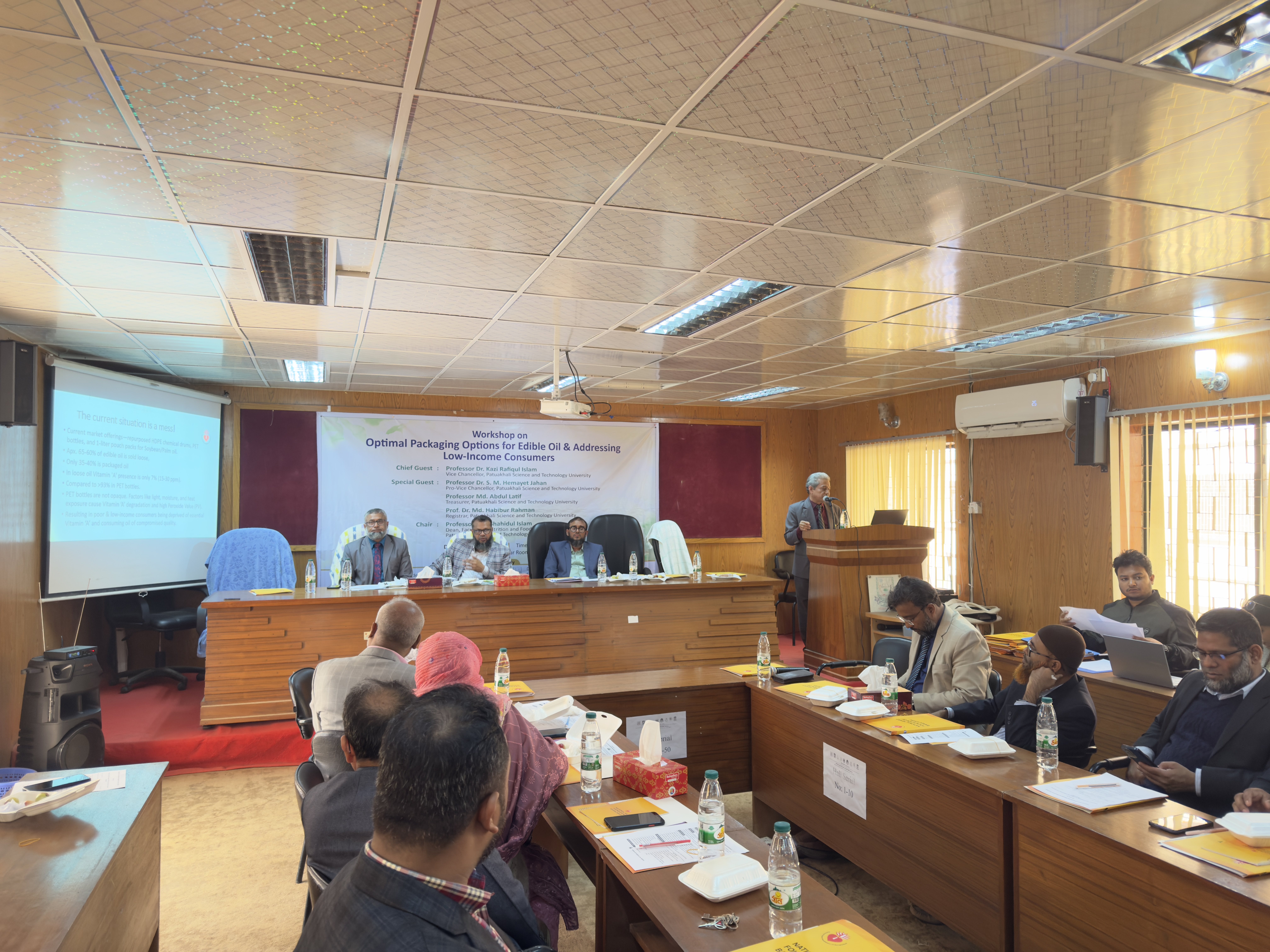 Workshop Proceedings on  Optimal Packaging Options for Edible Oil & amp; Addressing Low-  Income Consumers